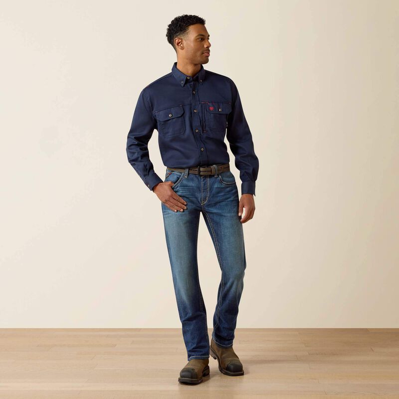 FR Solid Vent Work Shirt