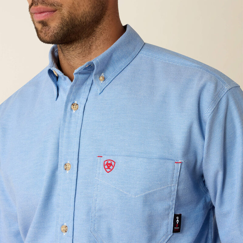 FR Solid Twill DuraStretch Work Shirt