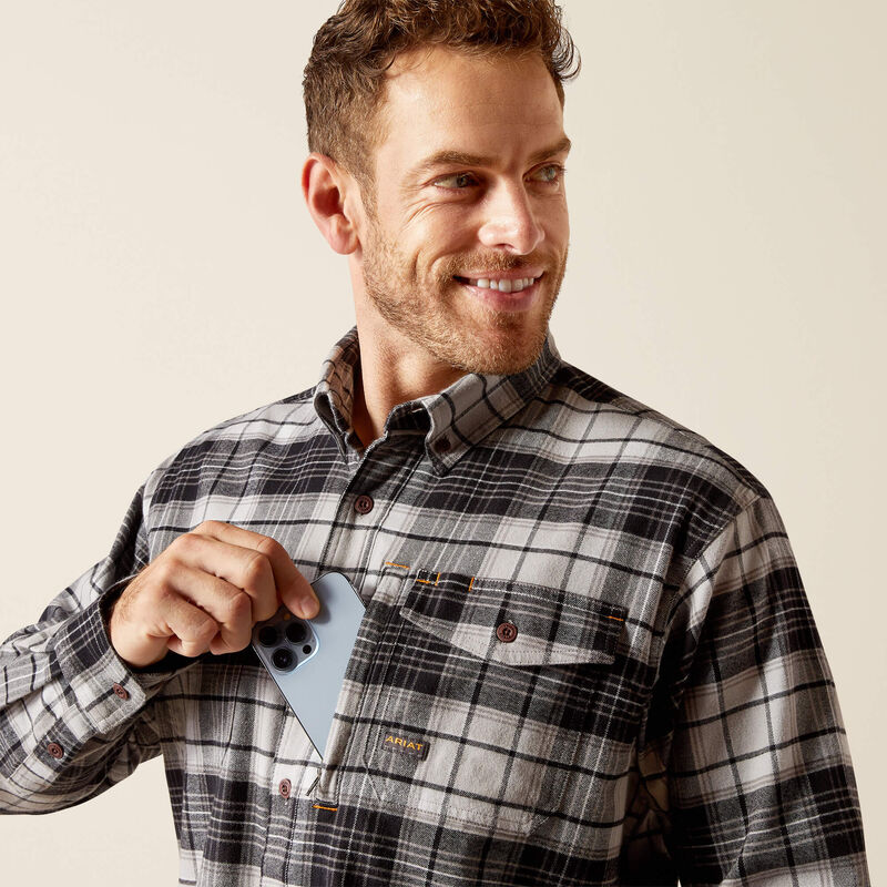 Rebar Flannel DuraStretch Work Shirt