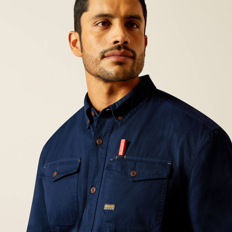 Rebar Washed Twill Work Shirt