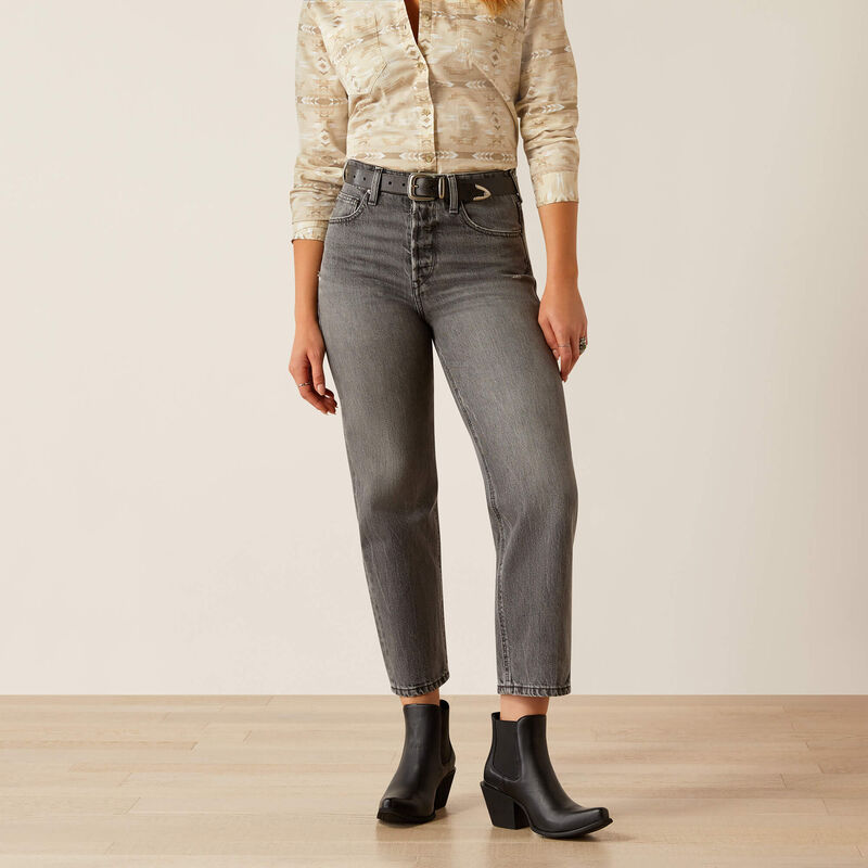 Ultra High Rise Jazmine Tomboy Relaxed Straight Leg Jeans