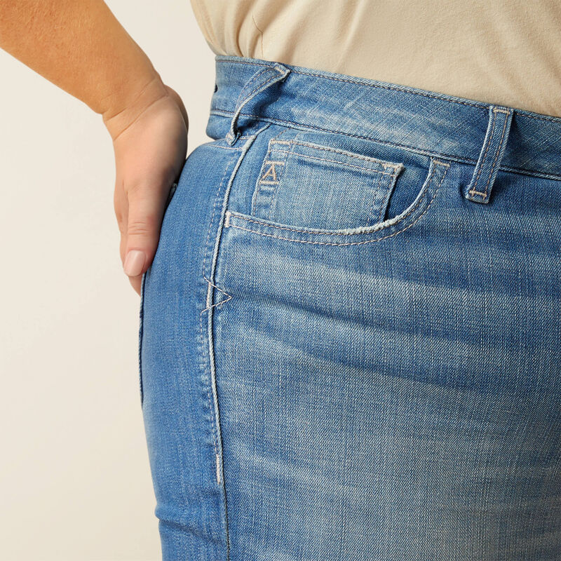 High Rise Elaina Slim Trouser Jeans