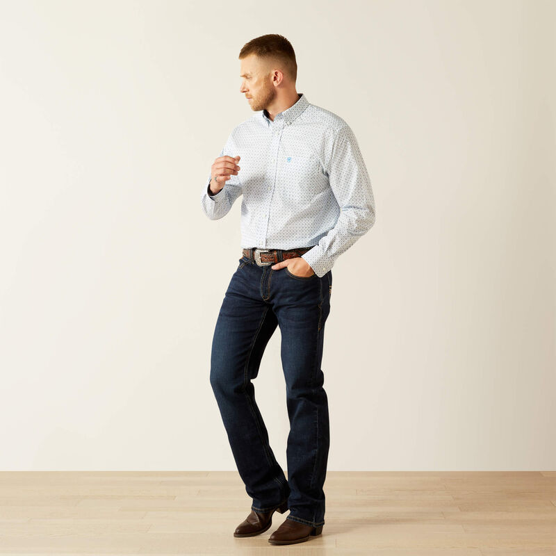 Wrinkle Free Baker Classic Fit Shirt