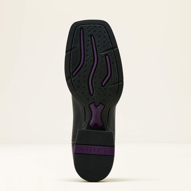 Round Up Wide Square Toe StretchFit Western Boot