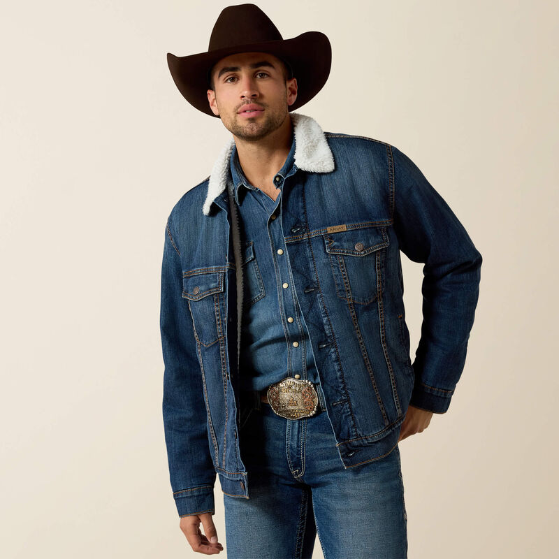 Sherpa Lined Trucker Jacket