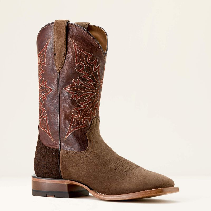 Circuit Gritty Wide Square Toe Cowboy Boot