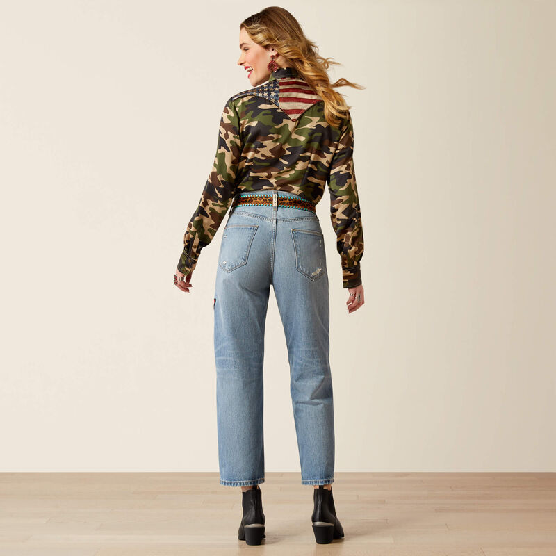 Ultra High Rise Rodeo Quincy Tomboy Straight Leg Jean