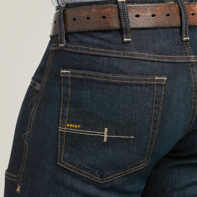 Rebar M5 Straight DuraStretch Basic Double Front Stackable Straight Leg Jean