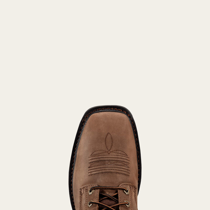 Cascade 8" Wide Square Toe Steel Toe Work Boot