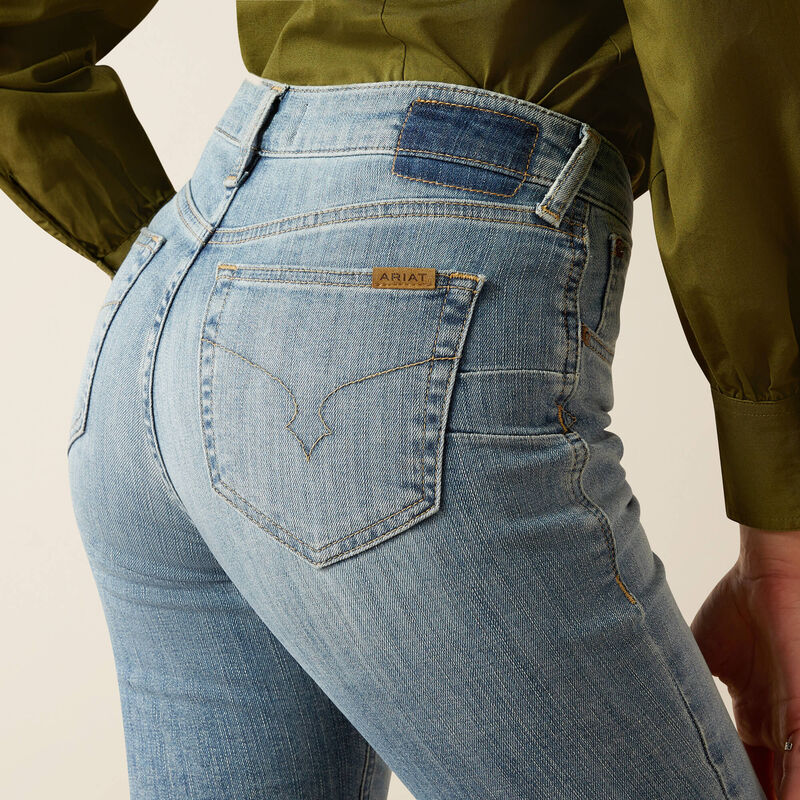 High Rise Yellowstone Rider Straight Leg Jeans