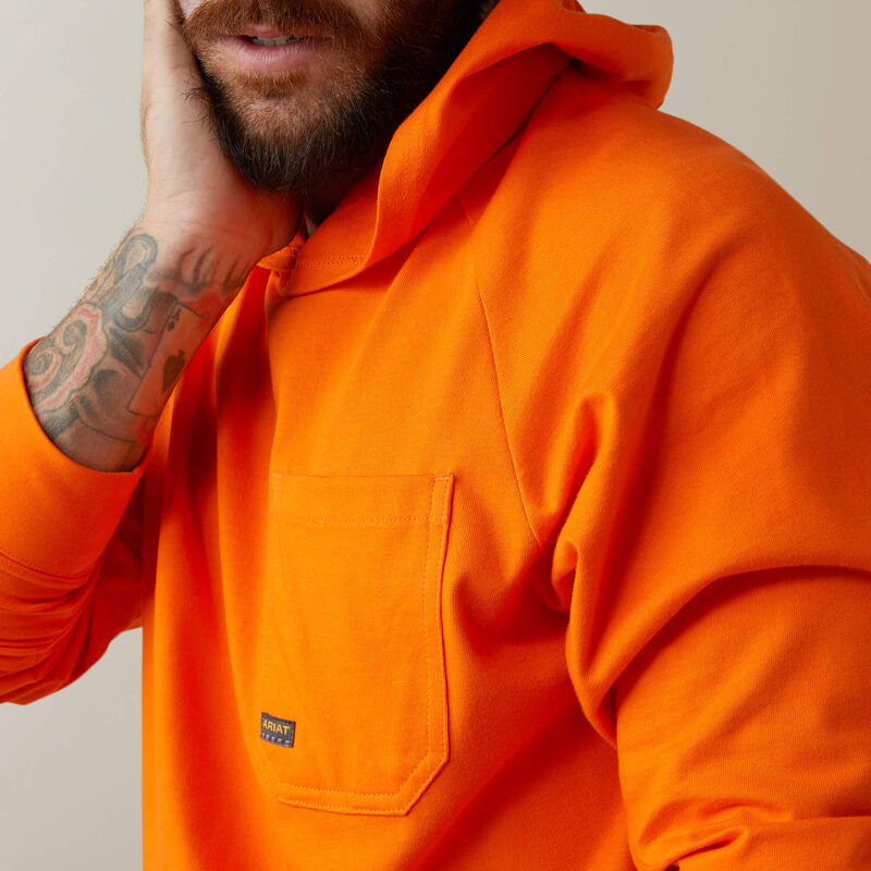 Rebar Cotton Strong Hooded T-Shirt