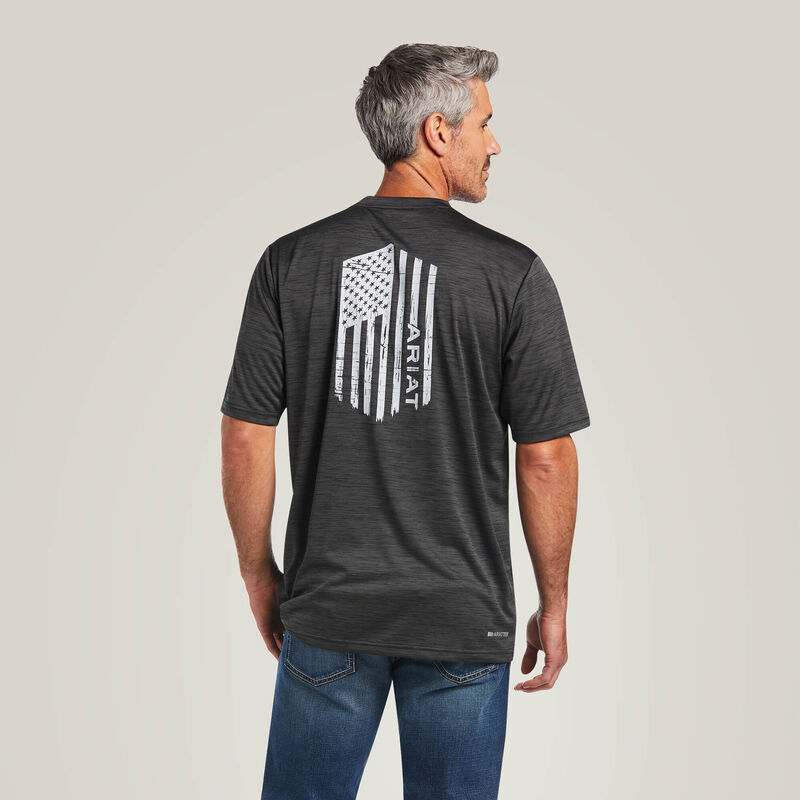 Charger Vertical Flag Tee