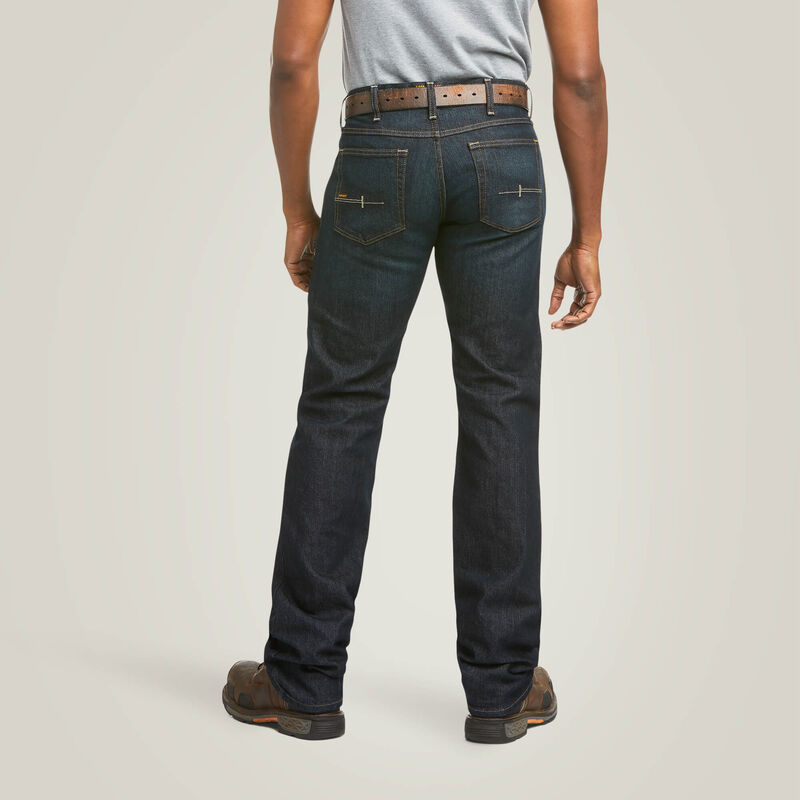 Rebar M5 Straight DuraStretch Basic Double Front Stackable Straight Leg Jean