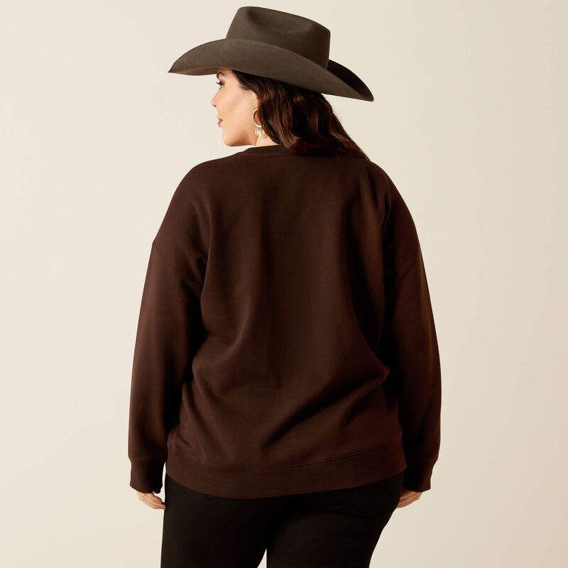 Taurus Oversized Crew Sweatshirt