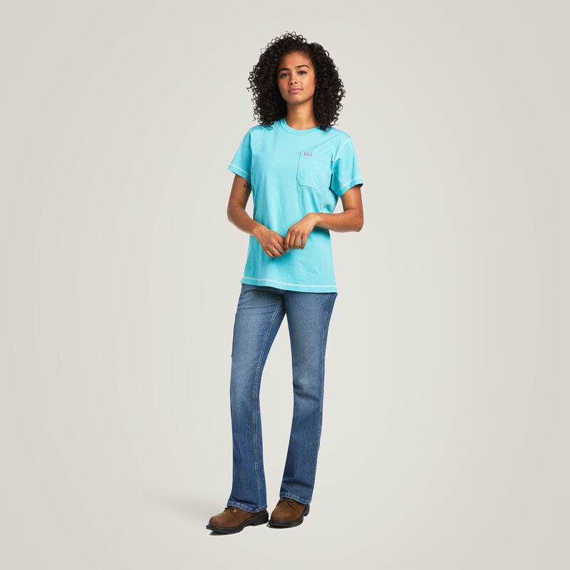 Rebar Workman Graphic Ariat Logo T-Shirt