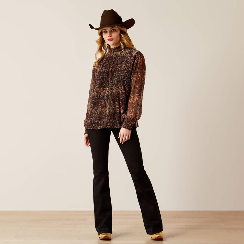 Plume Pleated Shirt