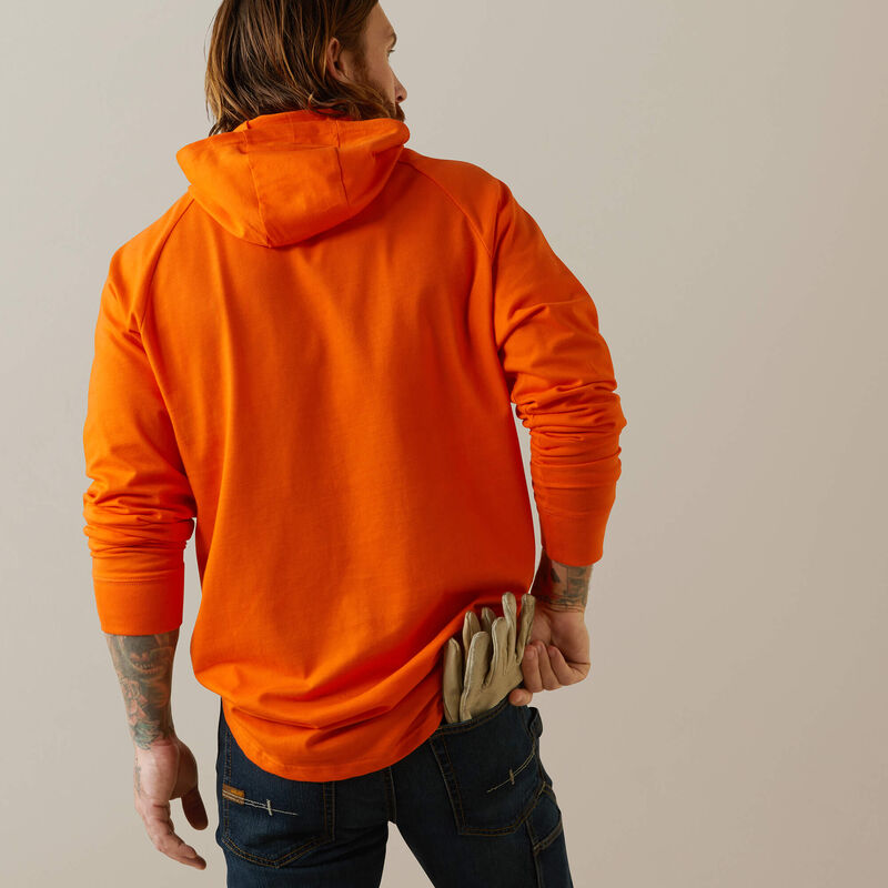 Rebar Cotton Strong Hooded T-Shirt