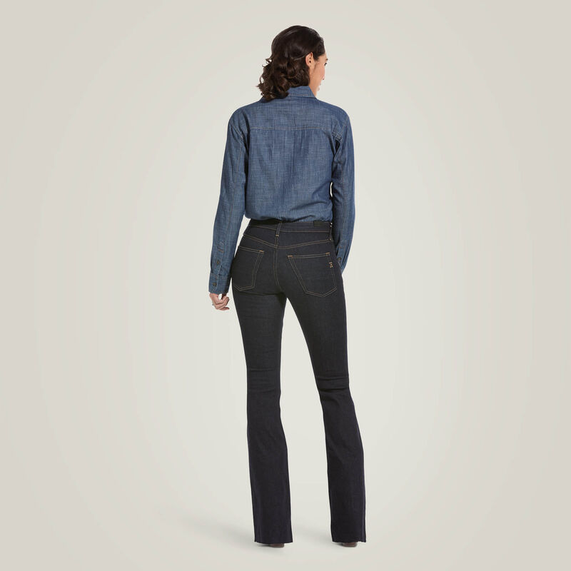 Premium High Rise Flare Jean