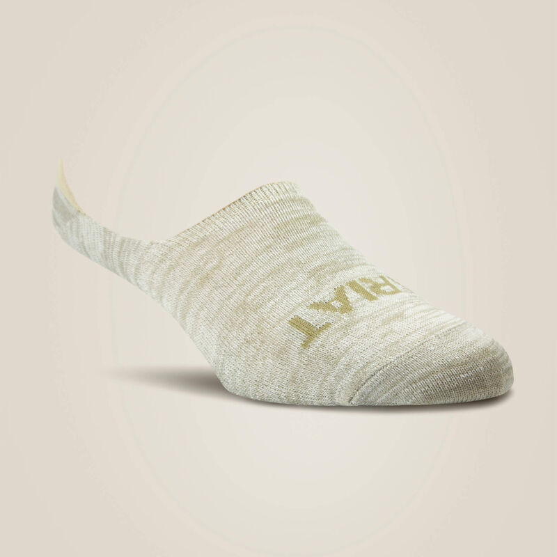 No Slip No Show Sock 4 Pair Multi Color Pack