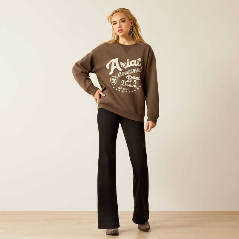 Oversized Crew Sweatshirt