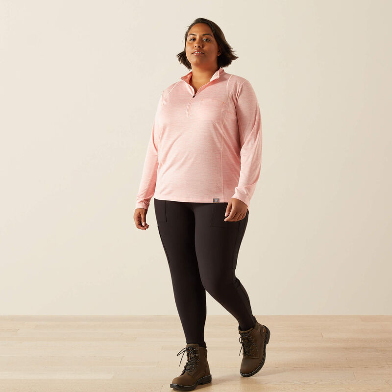 Rebar Evolution 1/2 Zip Top