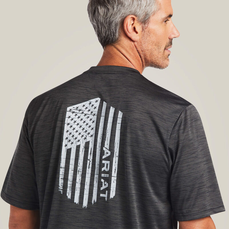 Charger Vertical Flag Tee