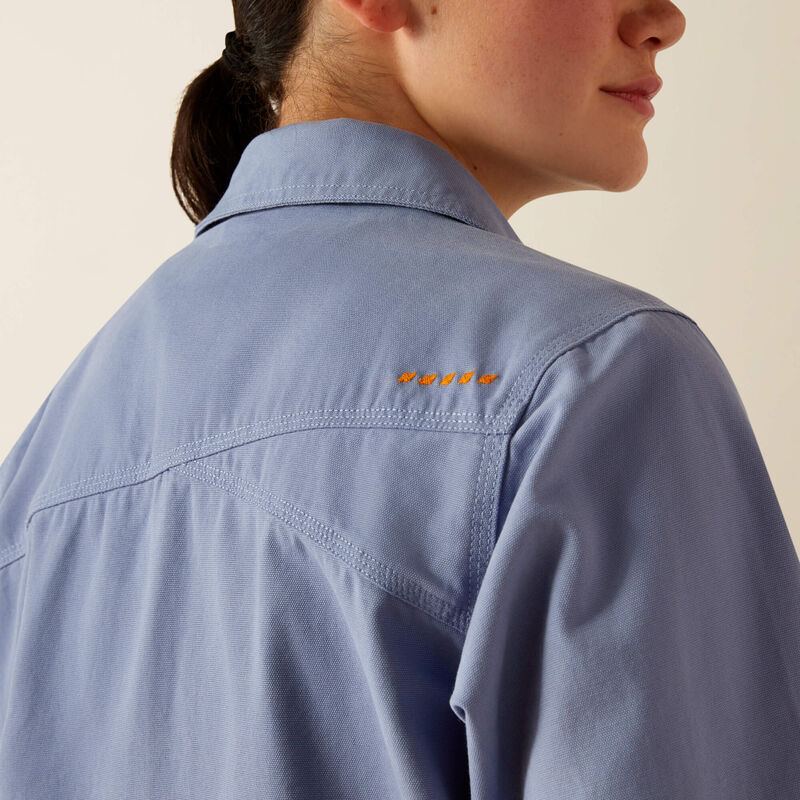 Rebar Cropped Woven Shirt Jacket