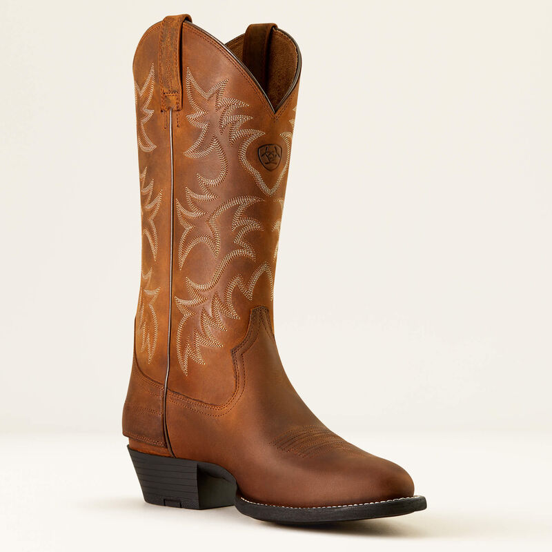 Heritage R Toe EZ Zip Western Boot