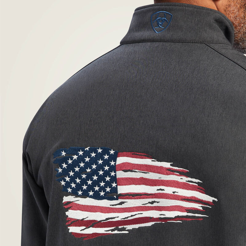 Logo 2.0 Patriot Softshell Water Resistant Jacket