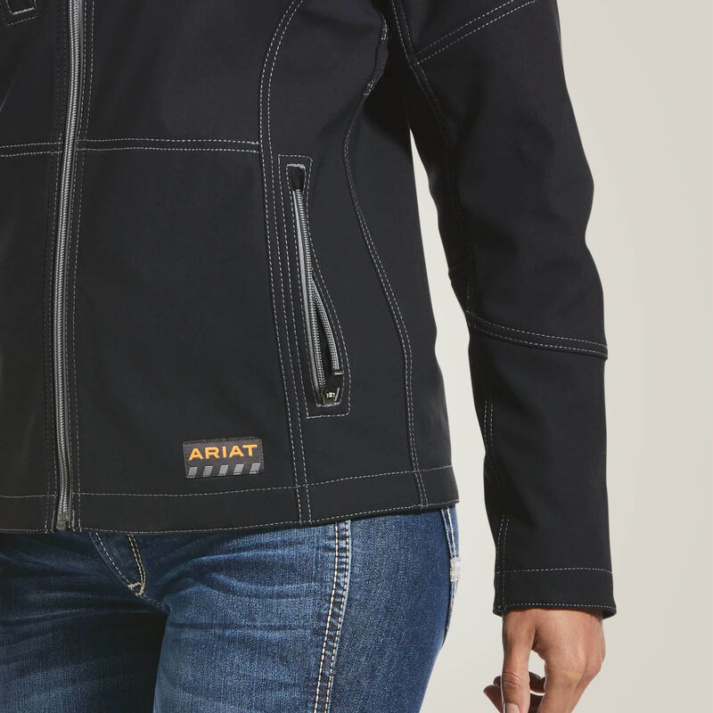 Rebar Stretch Canvas Softshell Jacket