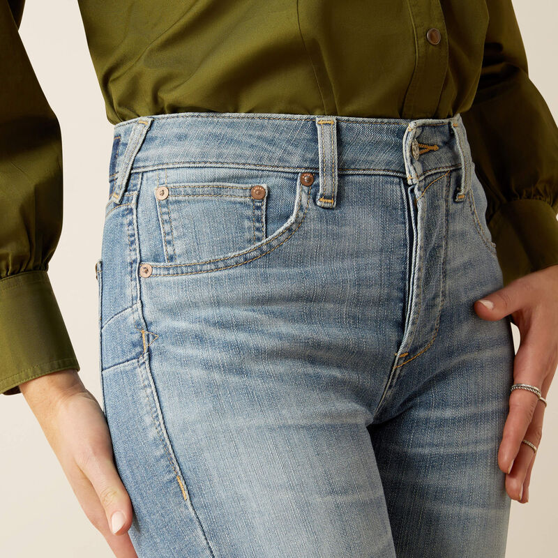 High Rise Yellowstone Rider Straight Leg Jeans