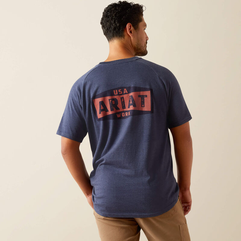 Rebar Cotton Strong Badge T-Shirt