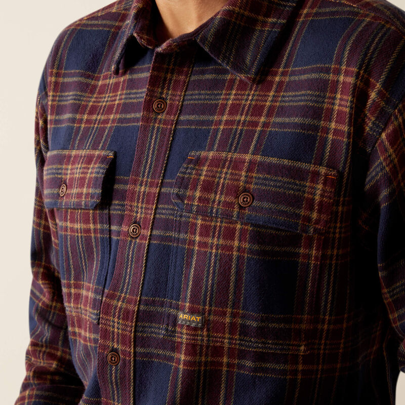 Rebar Heavy Flannel Work Shirt