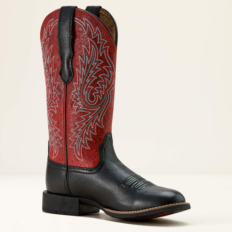 Round Up W Toe StretchFit Western Boot