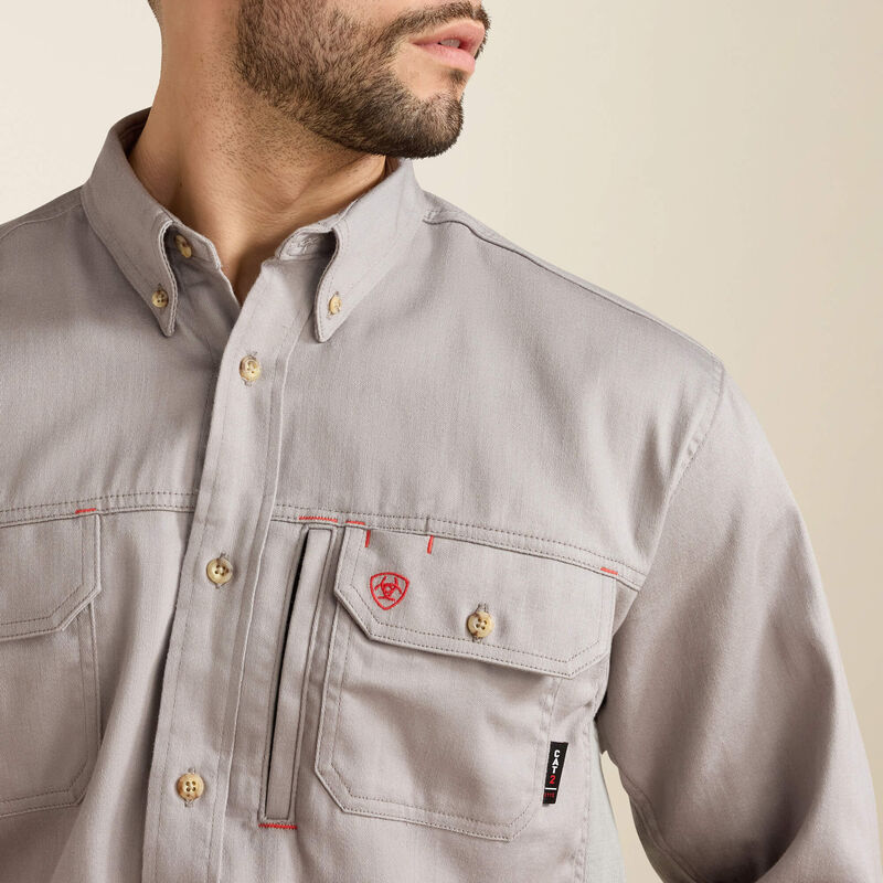 FR Solid Vent Work Shirt
