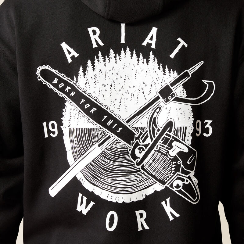 Rebar Workman Chainsaw Hoodie