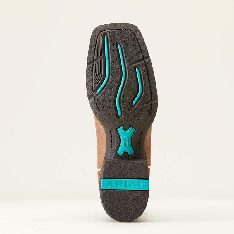 Round Up Wide Square Toe StretchFit Western Boot