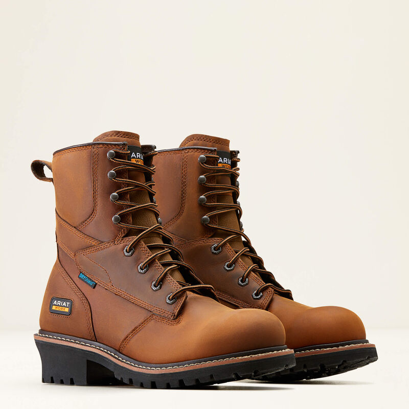 Logger Shock Shield Waterproof Work Boot