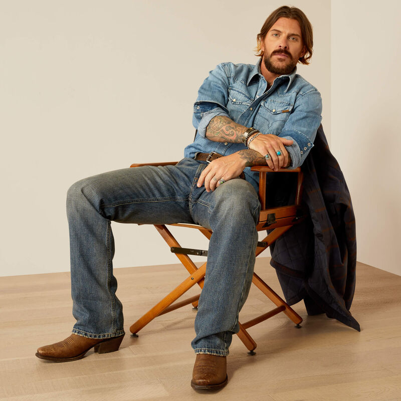 M5 Straight Yellowstone Rider Straight Leg Jeans