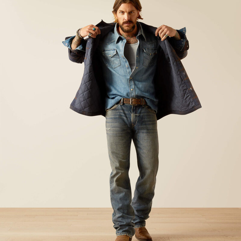 M5 Straight Yellowstone Rider Straight Leg Jeans