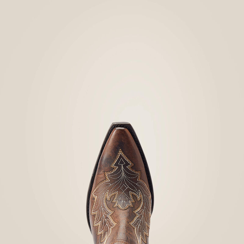 Dixon Low Heel Western Boot