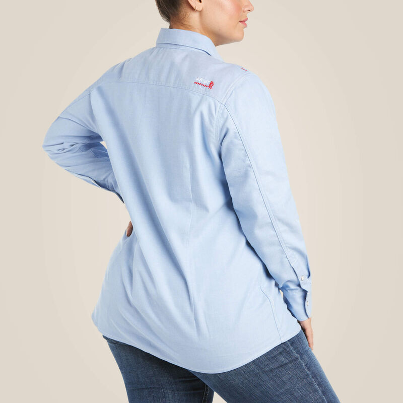 FR Solid DuraStretch Snap Work Shirt