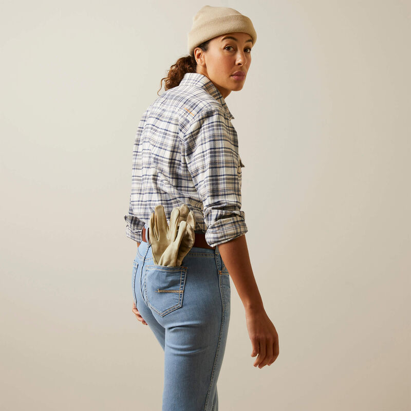 Rebar Flannel DuraStretch Work Shirt