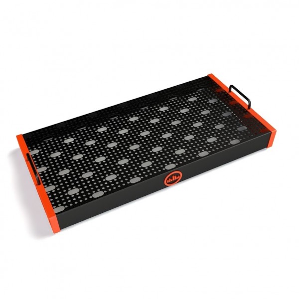 Temple Audio DUO 24 Pedalboard, Temple Red