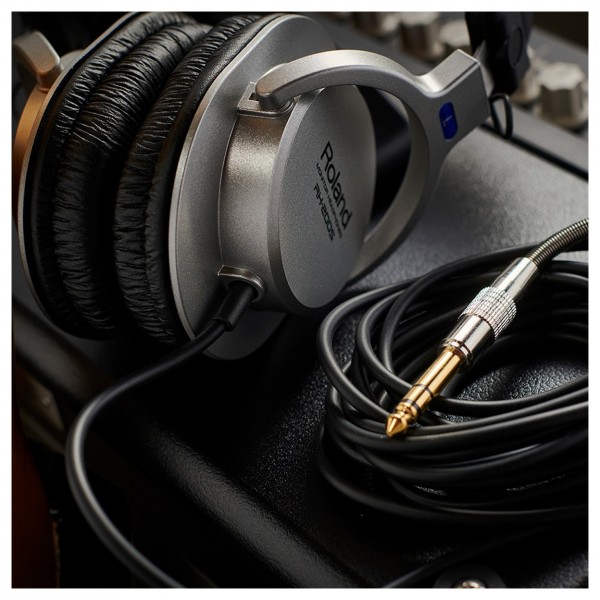 Roland RH-200S Monitor Headphones, Silver