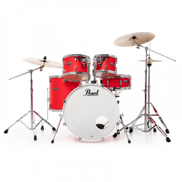 Pearl Decade Maple 22" Am Fusion Shell Pack, Matte Racing Red