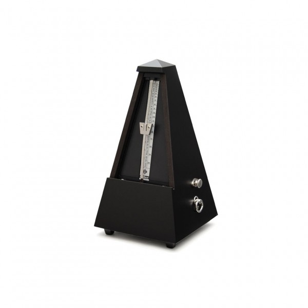 Wittner W816M Traditional Metronome with Bell, Matte Black
