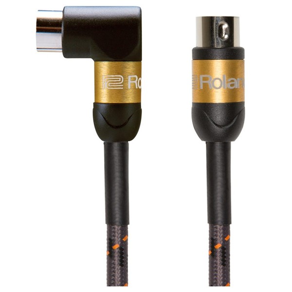 Roland MIDI Gold 15ft/4.5m Angled Cable