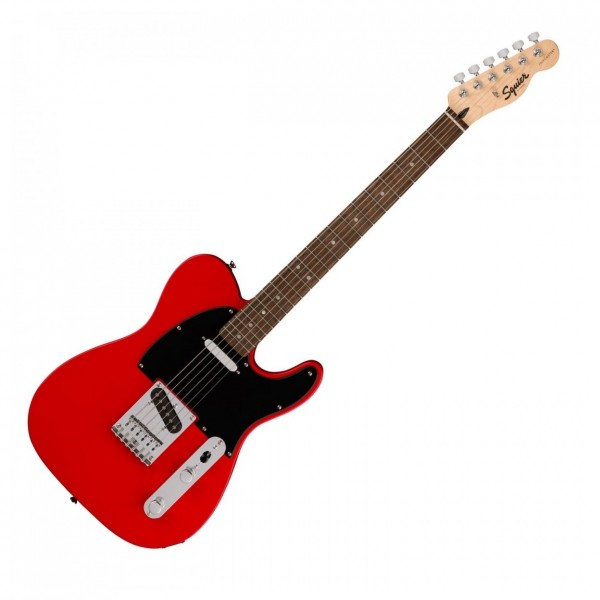 Squier Sonic Telecaster LRL, Torino Red w/ Gig bag & Accesory pack