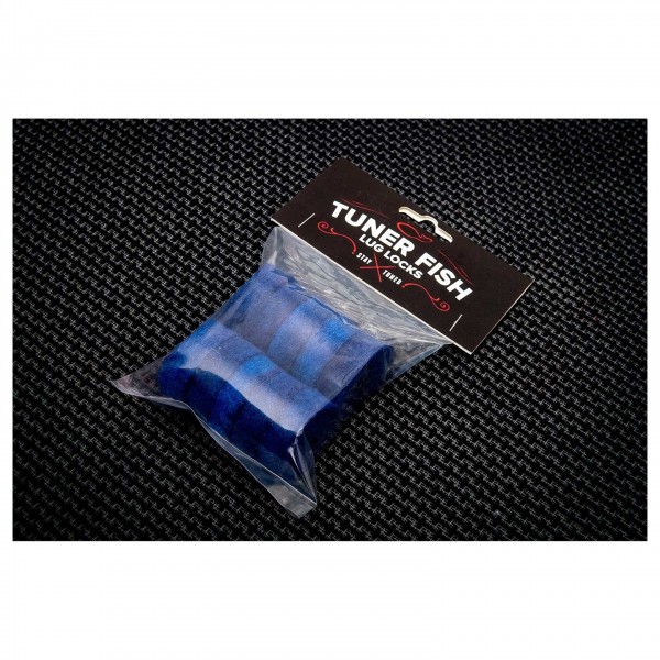 Tuner Fish Lug Locks Cymbal Felts 10pk, Blue